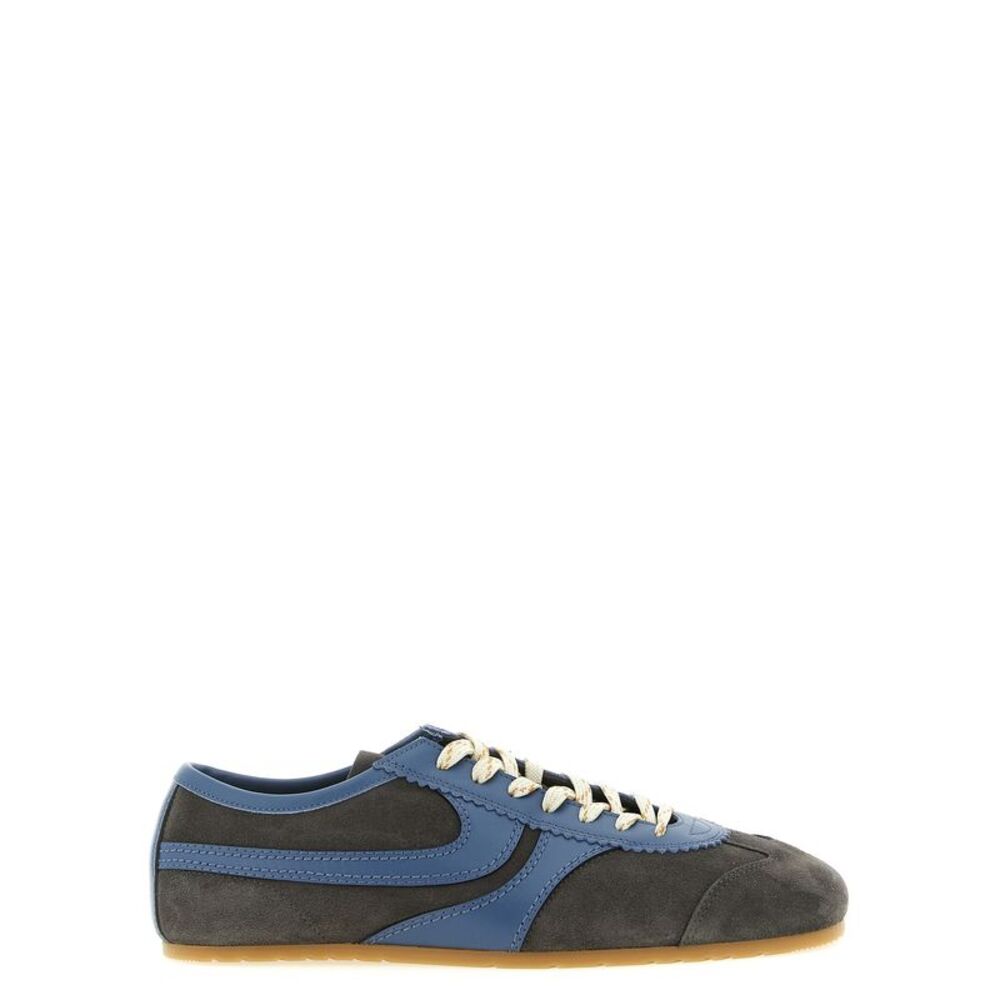 Dries Van Noten Men Suede Sneakers